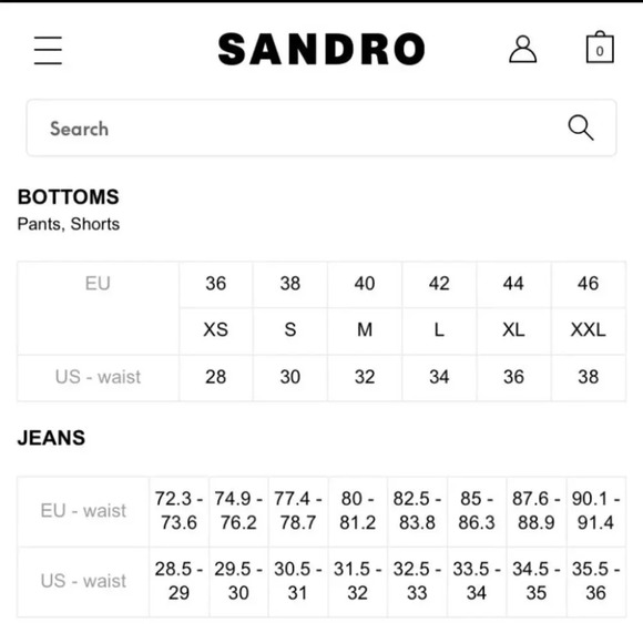 Sandro Pleated Wide Leg Tailored Pants - Picture 12 of 12